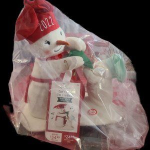 NWT Hallmark 2022 Can't Wait for Cookies sound & motion animated snowman